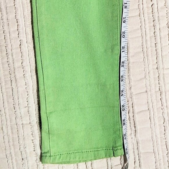 Emperial Green Lime Ripped Skinny Women's Jeans‎ Size 5 Size S. - Picture 10 of 17